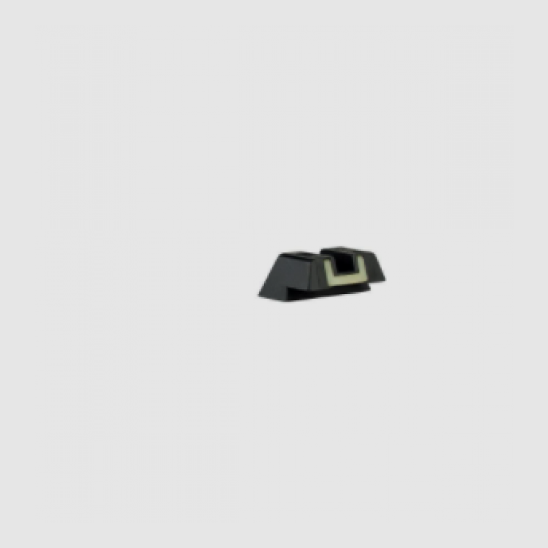 Glock hausse 6,9 acier, viseur de nuit, luminescent, slim