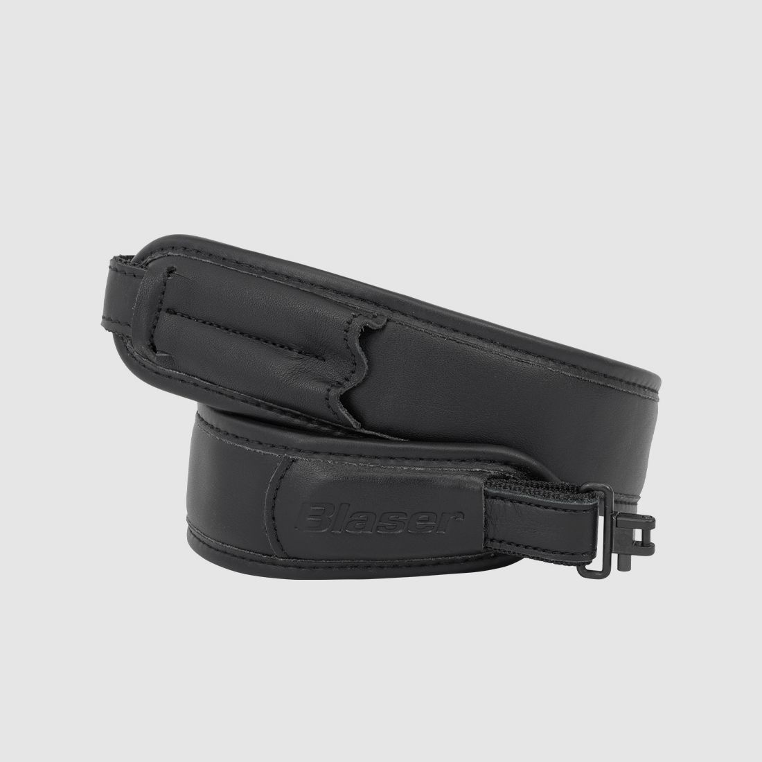 Blaser Gewehrriemen - Leder - Schwarz
