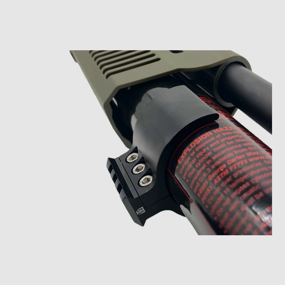 Saber Tactical Bipod Adapter Saber Tactical 50 mm to Weaver/Picatinny, imagen 5 de 6