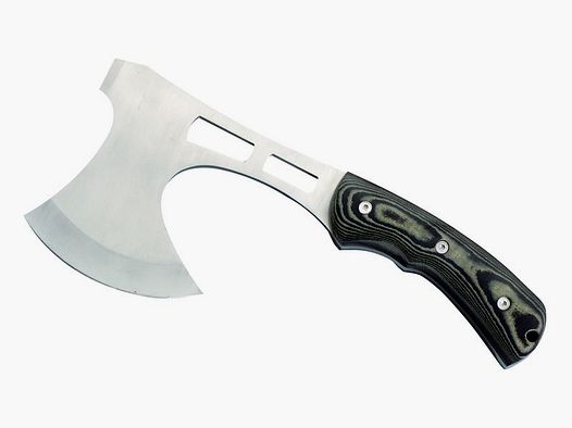 Cuchillo, empuñadura de Micarta, funda de nylon