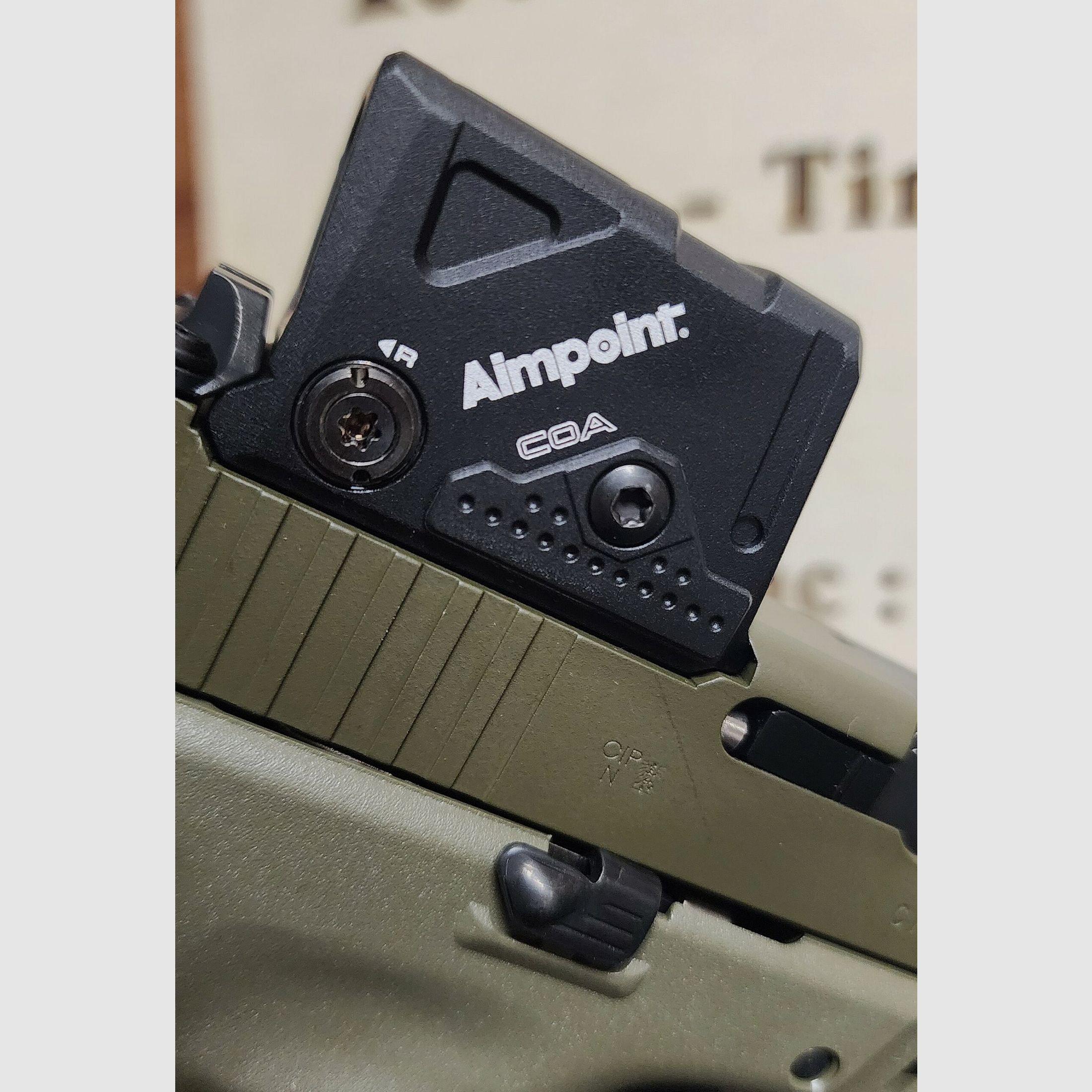 GLOCK 45 Gen5 FS MOS Fileté A-CUT Aimpoint COA GTL II Combo « Edition Hunter ODG » cal.9×19 (auf Bestellung), Bild 6 von 11