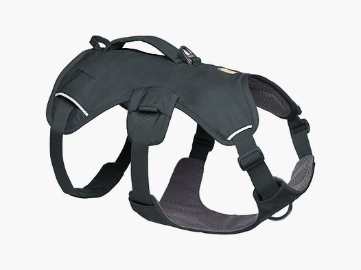 Szelki dla psa Ruffwear Web Master™ (Rozmiar S (obwód klatki piersiowej 56–69 cm) – Basalt Grey)