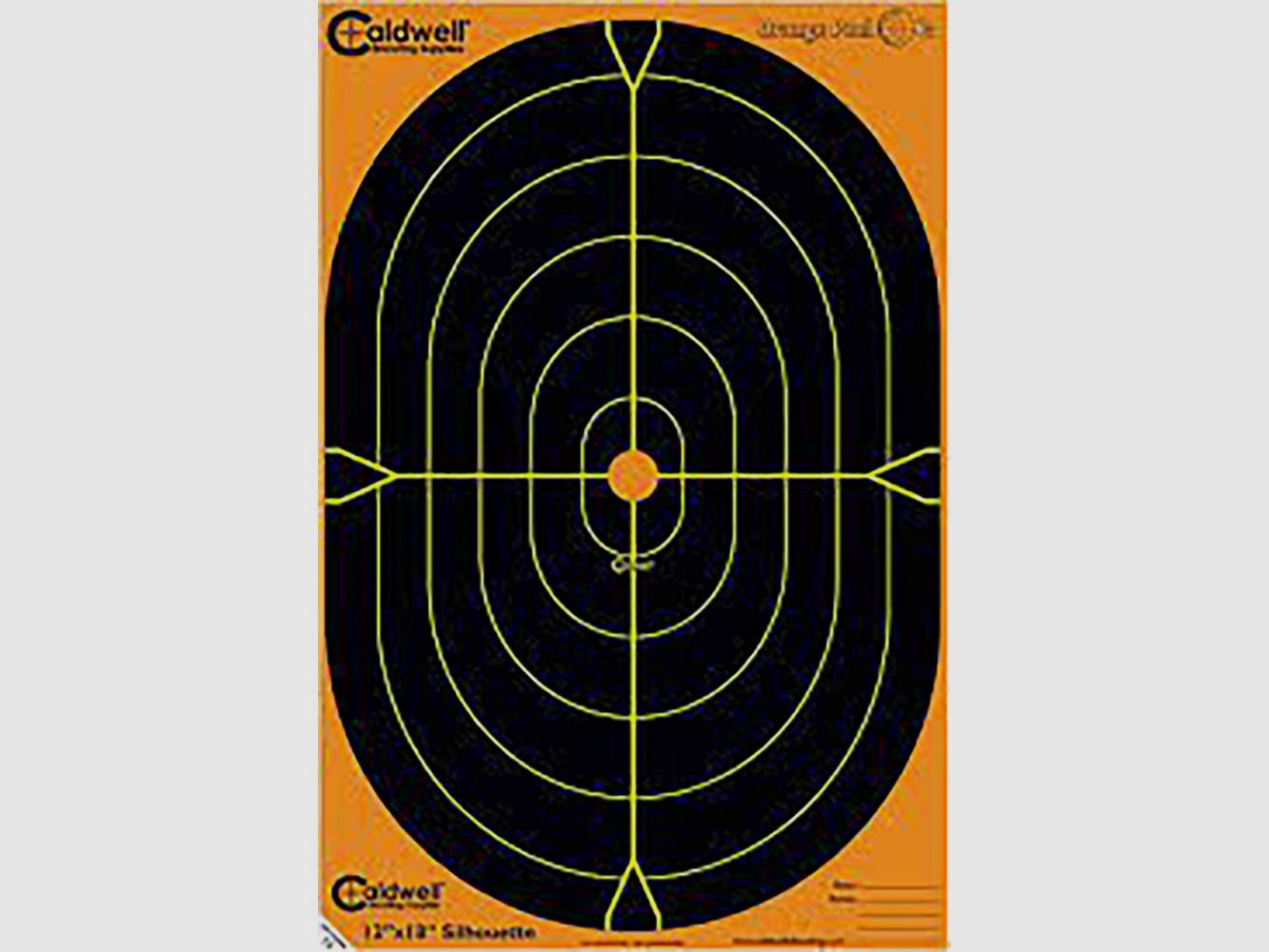 CALDWELL ORANGE PEEL SILHOUETTE TARGET