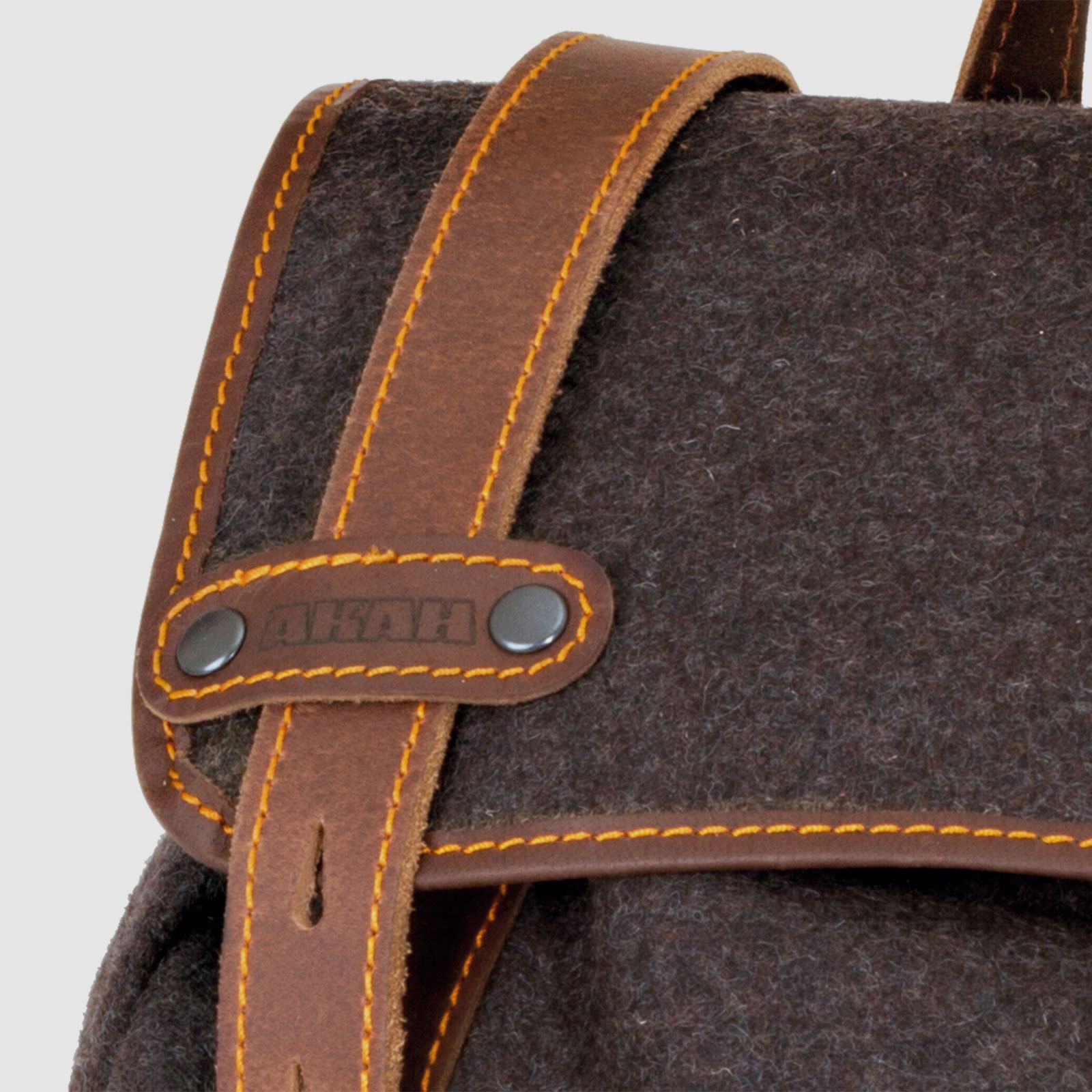 Wanderrucksack Loden mit Büffel-Leder Ranger