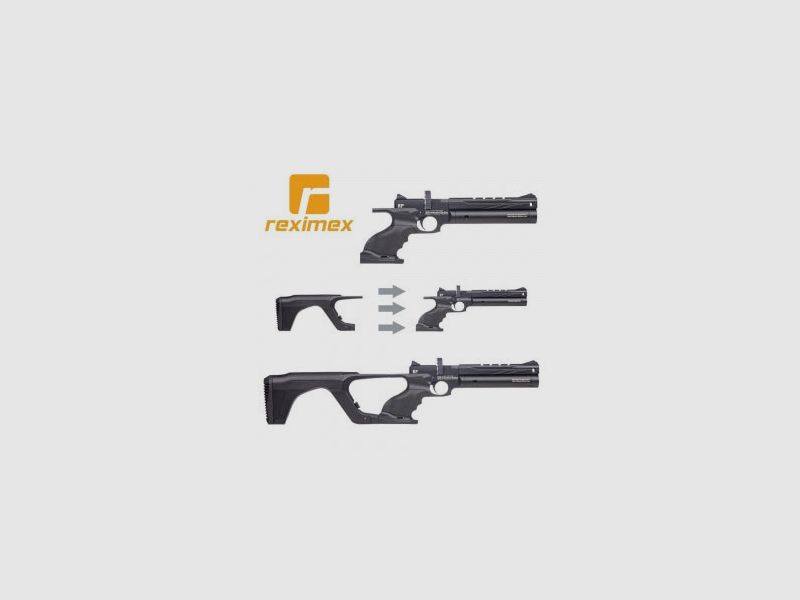 PCP Pistol Reximex RP. Synthetic Black. 10 Joules. Detachable Stock., image 2 of 3
