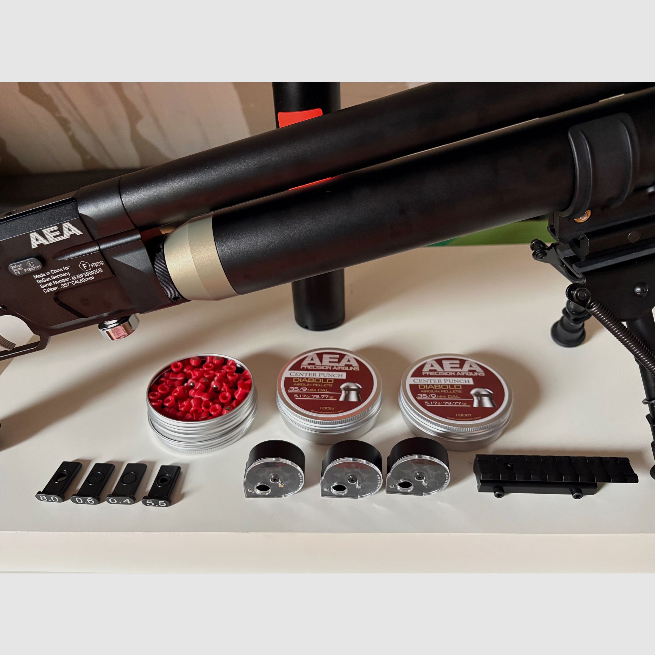 AEA HPMAX MK2 with accessories