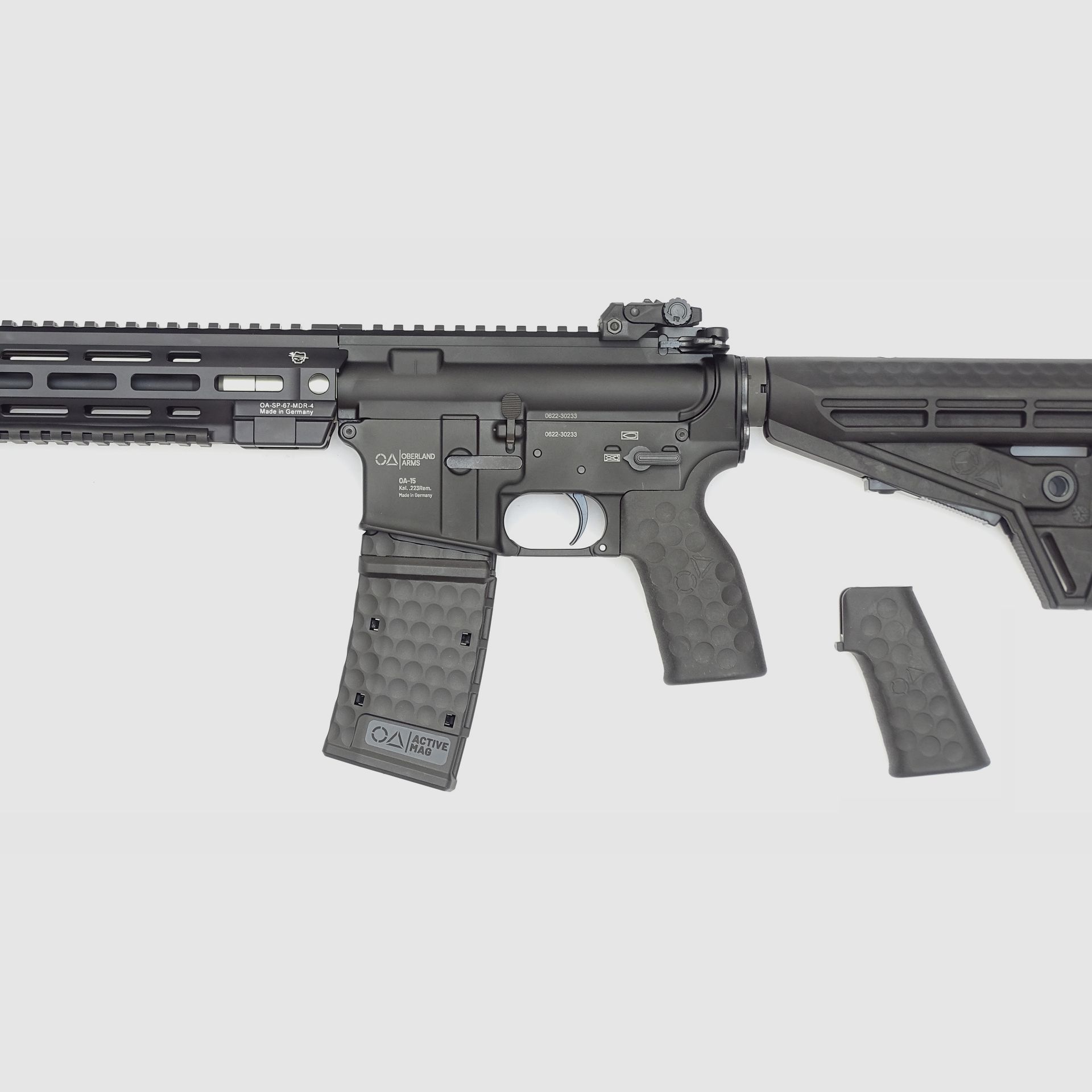 OA-15 PR M5, Lauf 16,75″, OA MDR M-LOK Handguard 13″, OA M4-Schaft BUIS, MFD, Bild 3 von 5