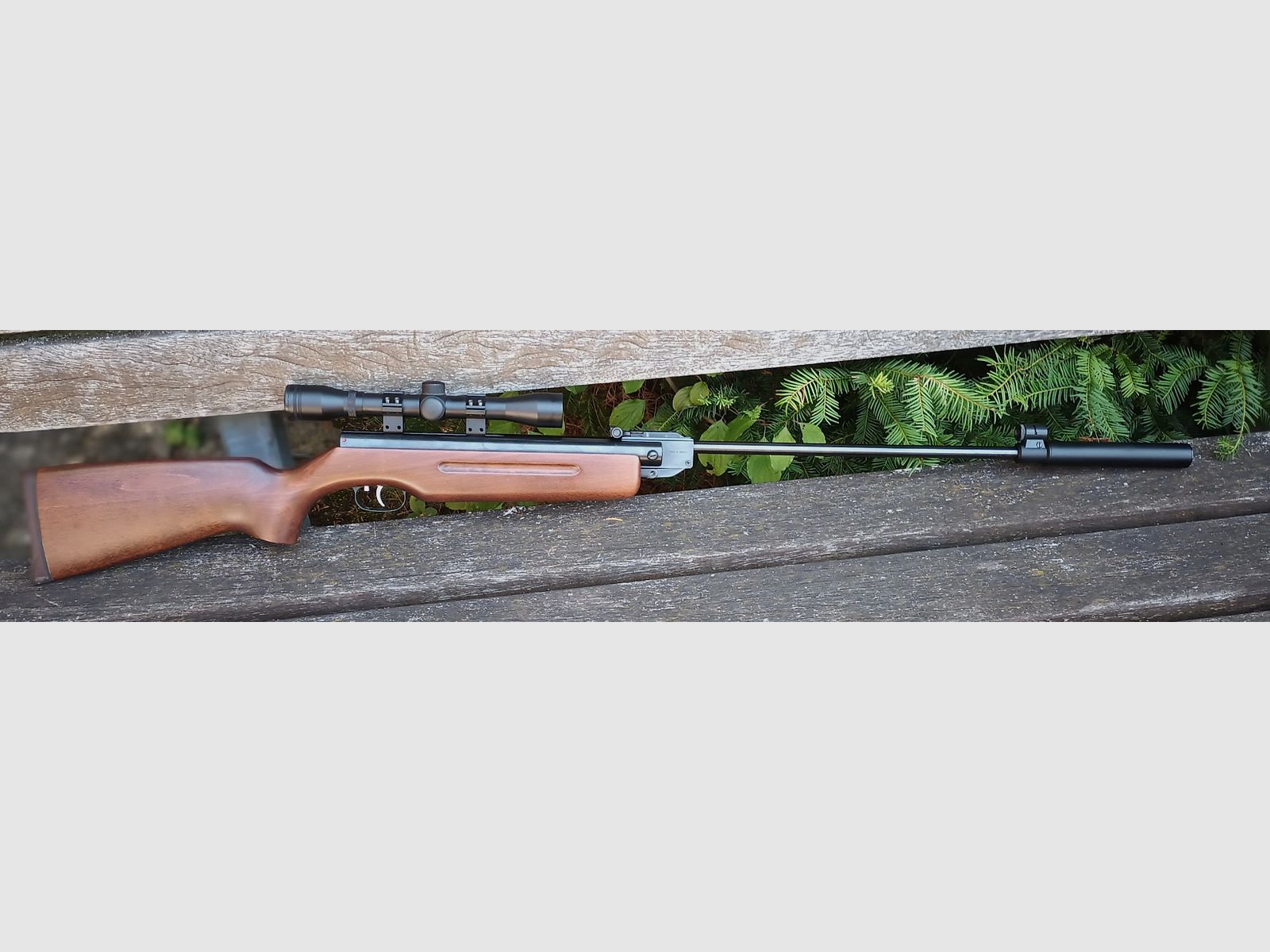 weihrauch hw35 mit schalldämpfer