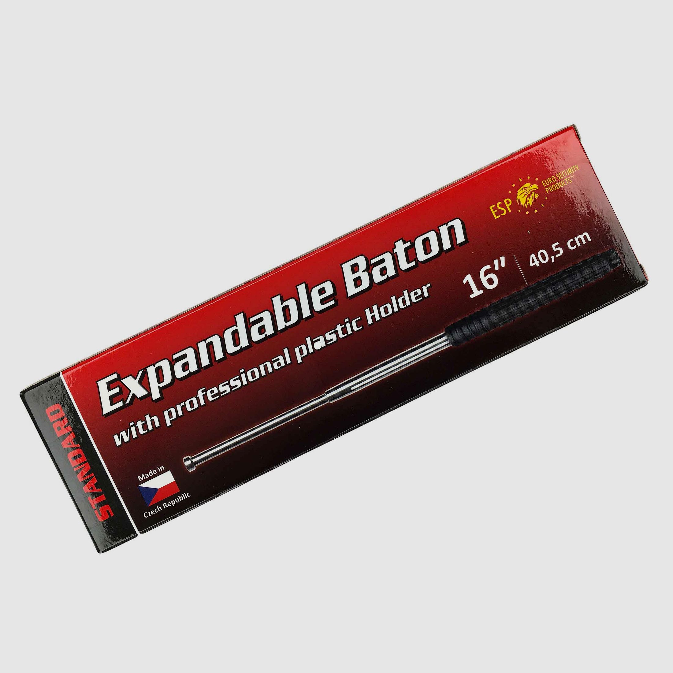 ESP 16'' black telescopic baton (EXB-16N BLK BH-02), image 5 of 5