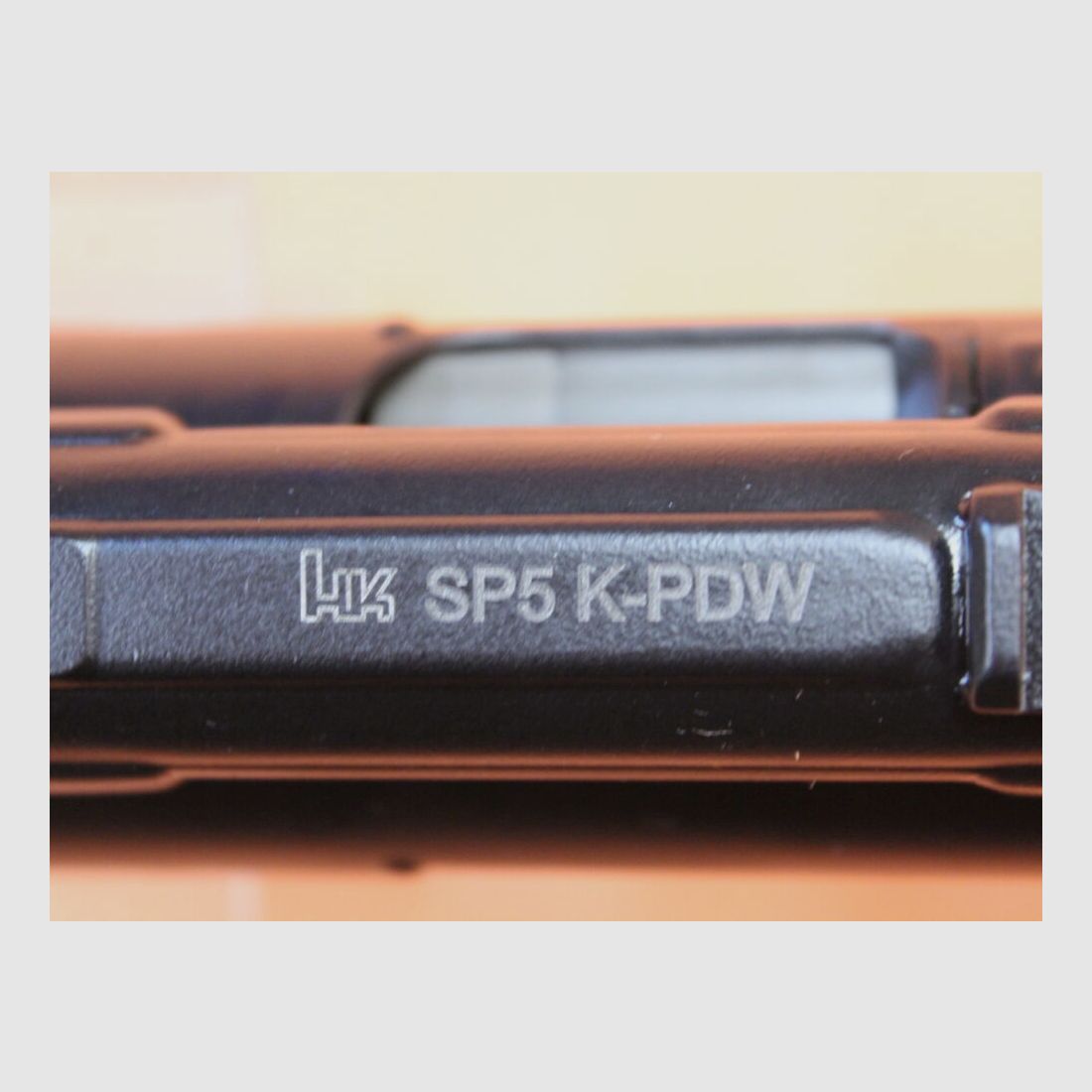 Heckler & Koch Handgun 9mm Luger Heckler & Koch/H&K SP5K-PDW System H&K HK94/MP5K, 150mm barrel with thread/3-lug