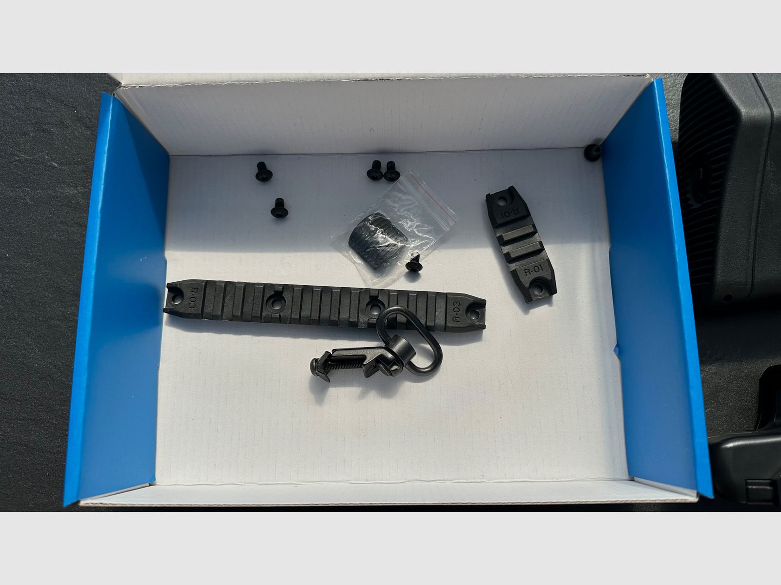 S-AEG complete set, like new (Ares Amoeba AM-009-BK)