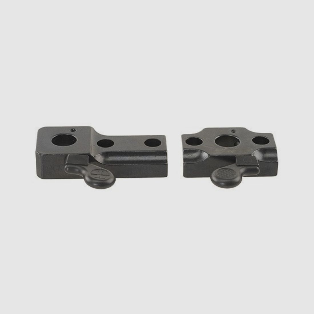 Leupold QR basi 2 pezzi lucide nere per Remington 700