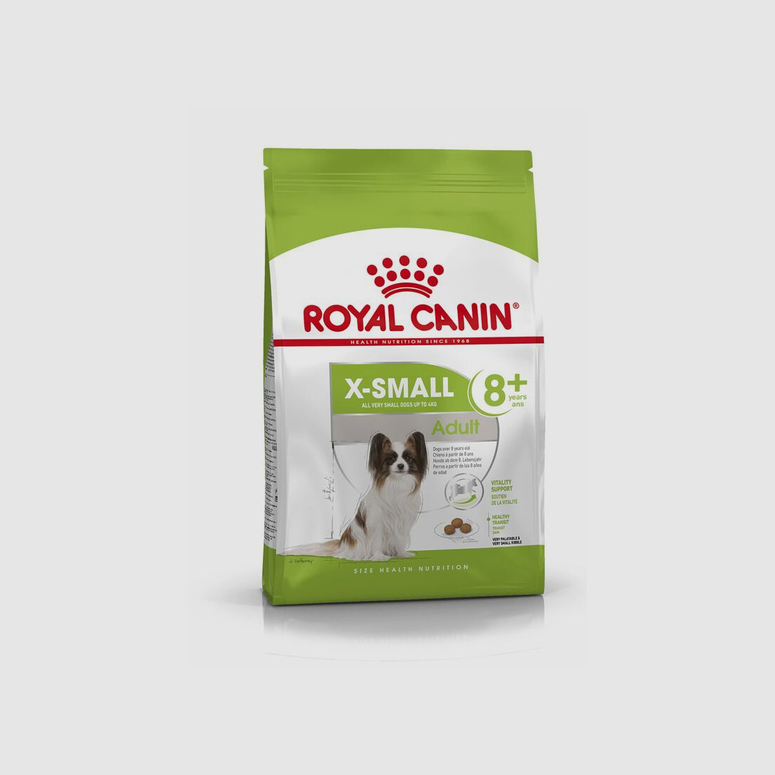 ROYAL CANIN Ältere Sehr Kleine Hunde Trockenfutter X-Small Adult 8+ 3 Kg