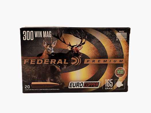 Federal 300win mag eurocopper 165g