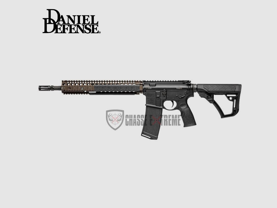 Büchse DANIEL DEFENSE M4a1 Schwarz/Fde 14,5'' Kal. 5,56, Bild 1 von 3