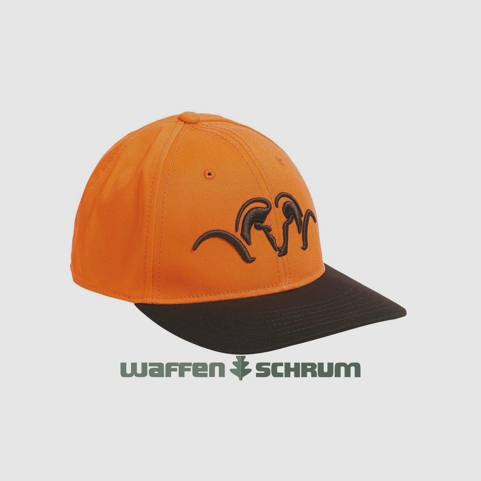 Blaser Kappe Striker Blaze orange / Dunkelbraun