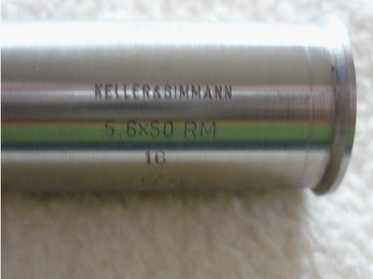 Einstecklauf Keller & Simmann 5,6x50R Mag para cañón de 16 de perdigones