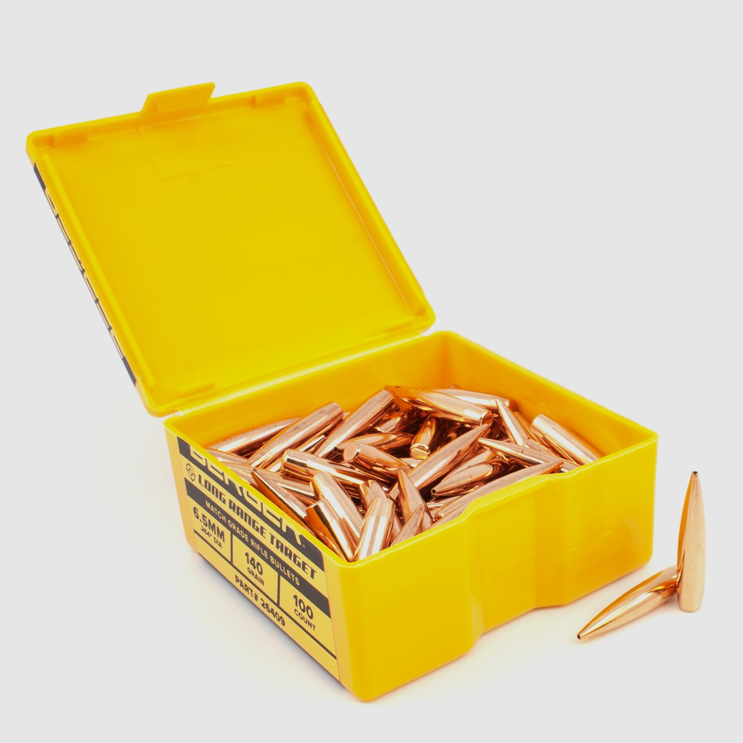 Berger Bullet 6.5mm/.264 Long Range BT Target 140GR 100 Pieces