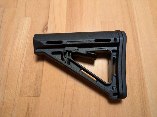 Magpul MOE Stock (Hinterschaft), schwarz, Milspec AR 15