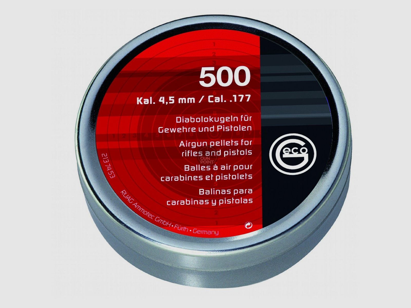 GECO Diabolo - Kal. 4,5 mm - 0,45g - 500 Stck.