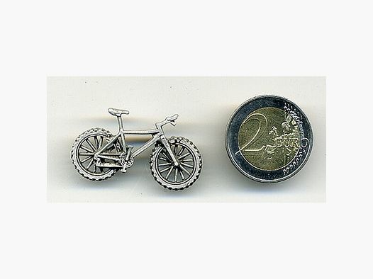Bike als Metall-Anstecker