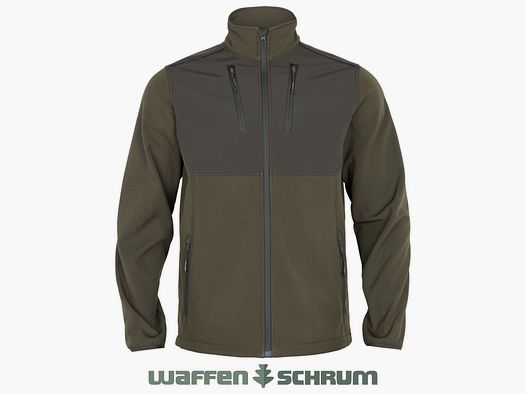 Härkila Softshelljacke Scandinavian Willow Green/ Shadow Brown