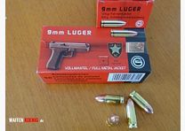GECO 100 piezas de cartuchos GECO-9mm Luger de punta completa