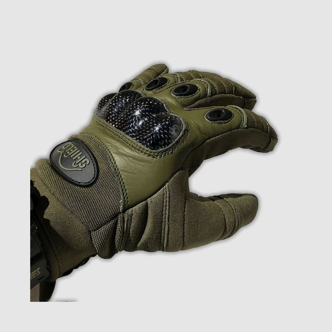 Shield SHIELD Tactical Carbon Einsatzhandschuh - Oliv