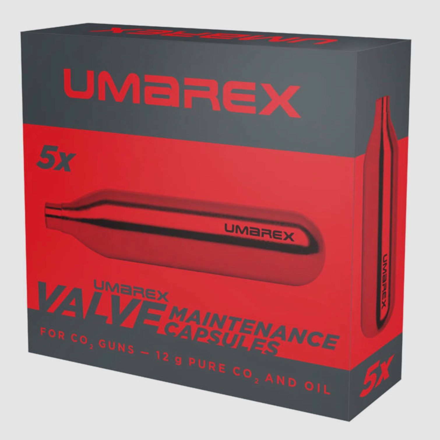 Umarex 12g CO2 capsules 5 pieces 4.1683