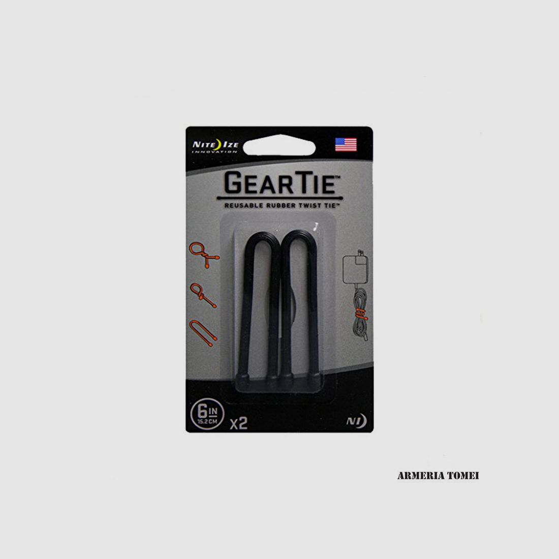 NITEIZE – GEARTIE 6 IN 15,2 CM – (2 Stück), Bild 1 von 2