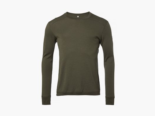 Chevalier 200 Merinowool Crewneck Herren Tarmac Green S