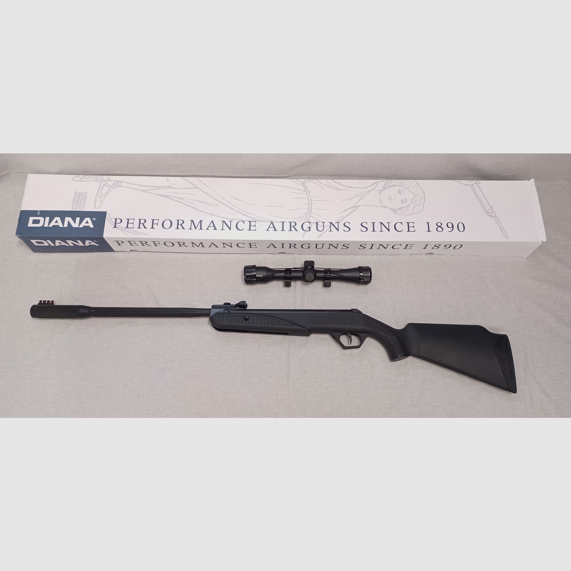 Diana Panther 21 FBB / Zielfernrohr / 4,5 mm Diabolo / Druckluft / Gewehr / OVP (156)