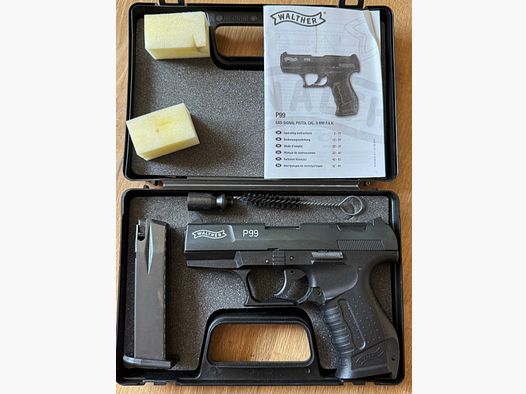 Walther P99 | 9 mm P.A.K. | Originele accessoires