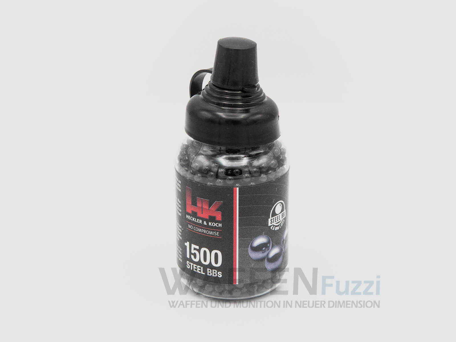 Heckler & Koch BB steel round balls 4.5mm 1,500 pcs.