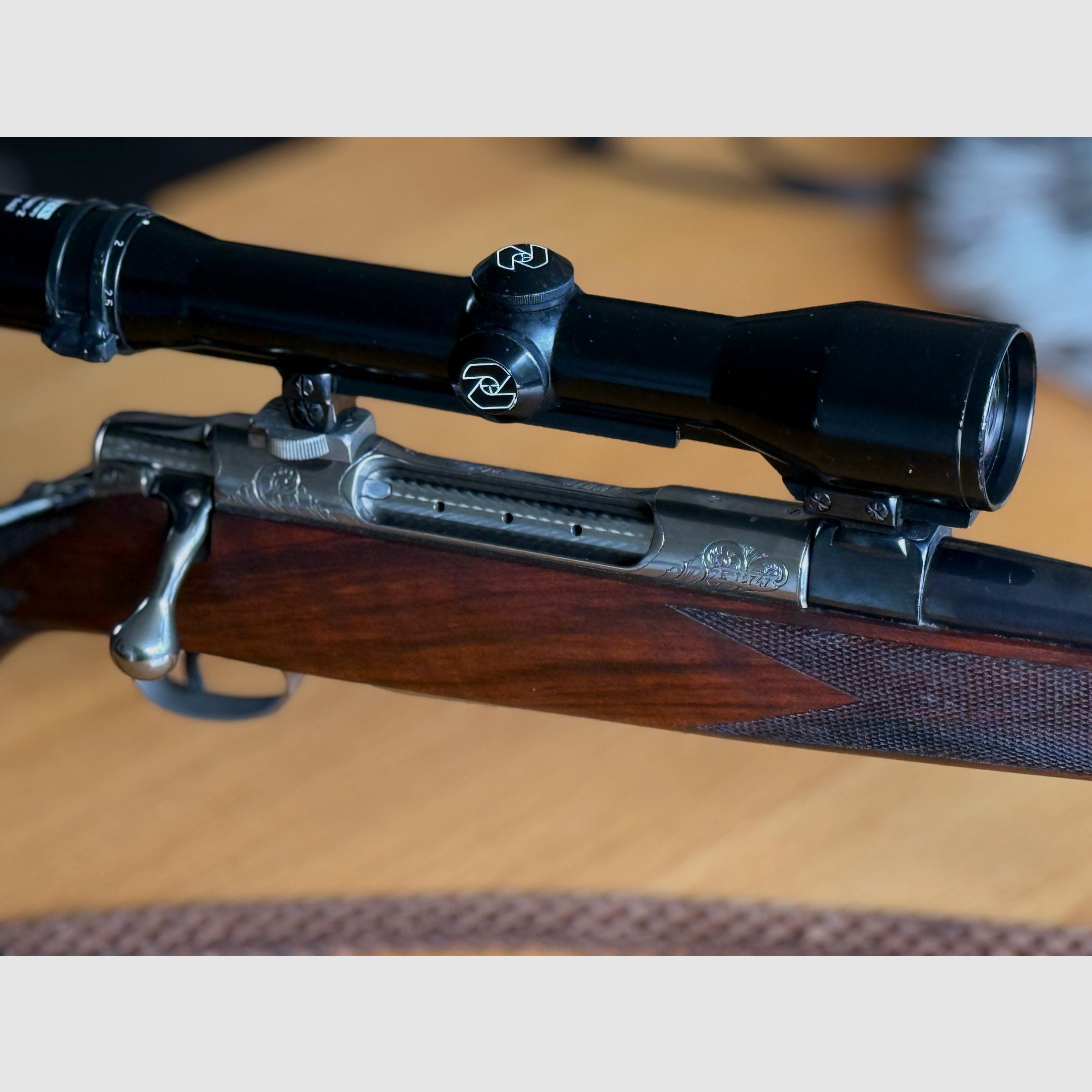 Repetierer Sauer 80 Luxus im Kaliber .375 H&H Mag