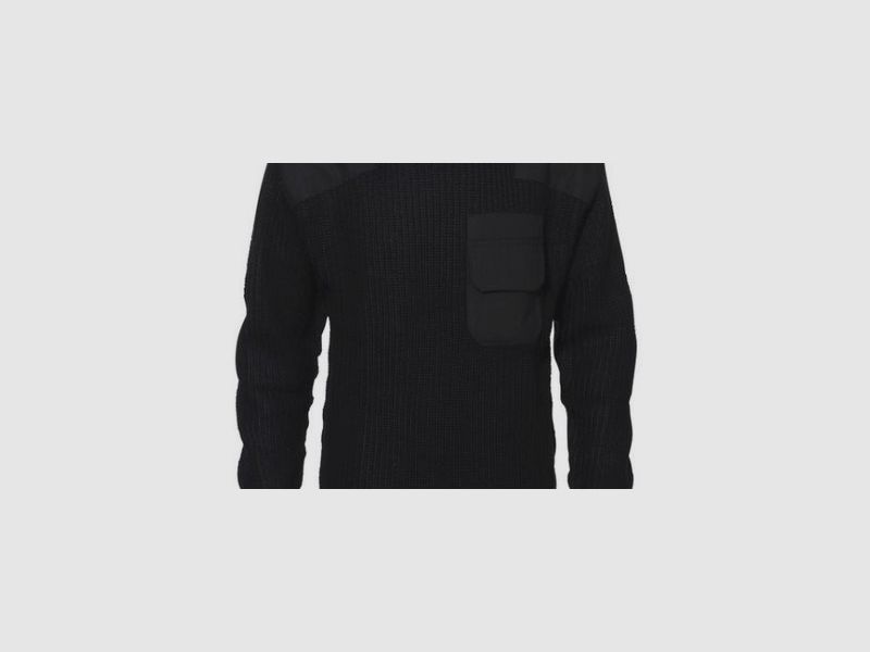 Commando-Pullover Schwarz, Bild 3 von 3