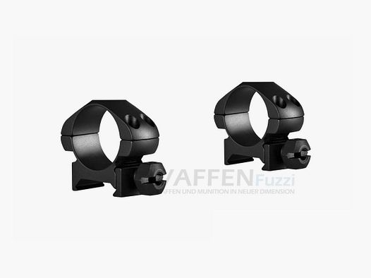 Precision steel mounting rings 1 inch low