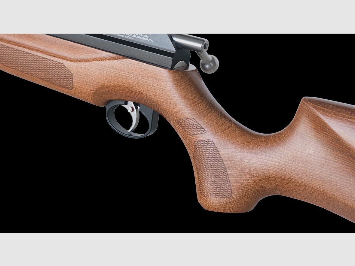 Snowpeak M25 Gen.2 - PCP gros calibre .35 / 9,00mm crosse en bois, image 7 sur 10