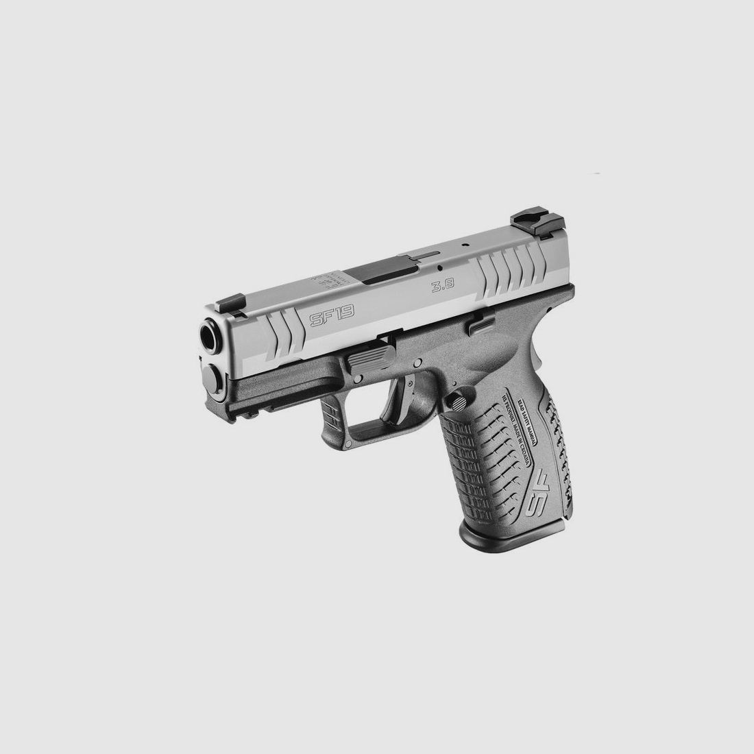 HS Produkt SF19 3.8''' BLK/SS Cal. 9x19mm
