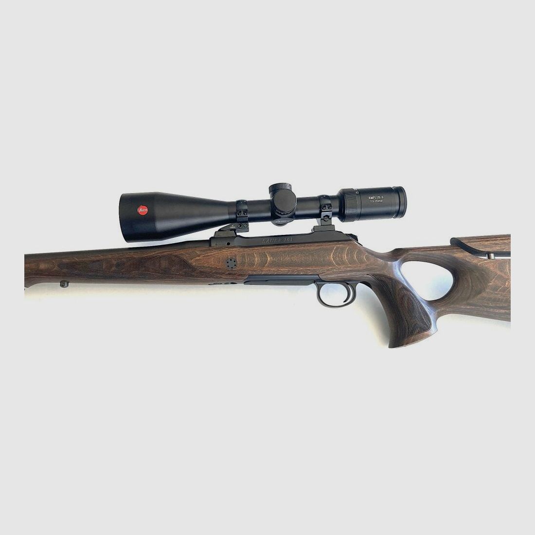 Sauer 101 GTI with scope and silencer