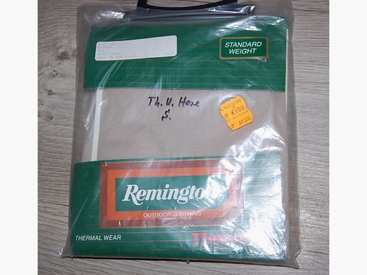 ***Org. Remington Thermo Unterhose Natur/Beige in S/SMALL***