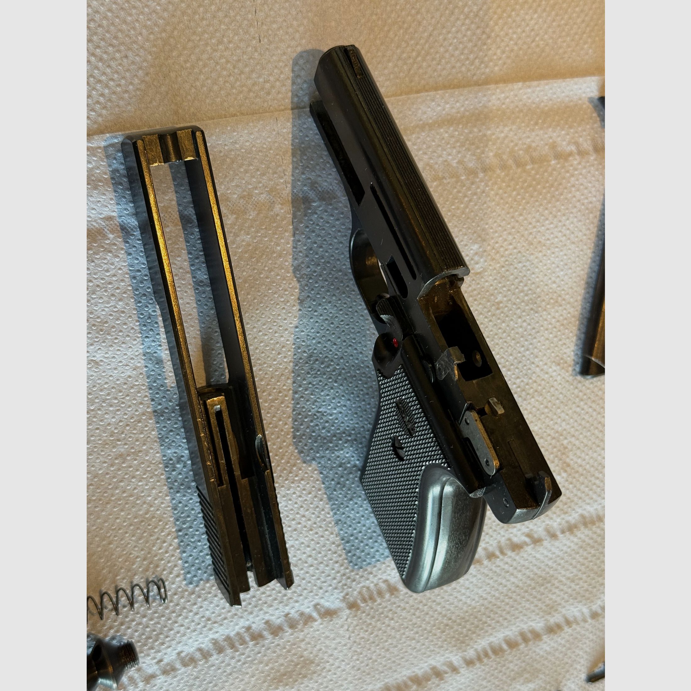 SM Rhöner SM 80 – Klassische Schreckschusspistole im Kaliber 8mm P.A.K. (PTB 267, Beschuss KC 1992)