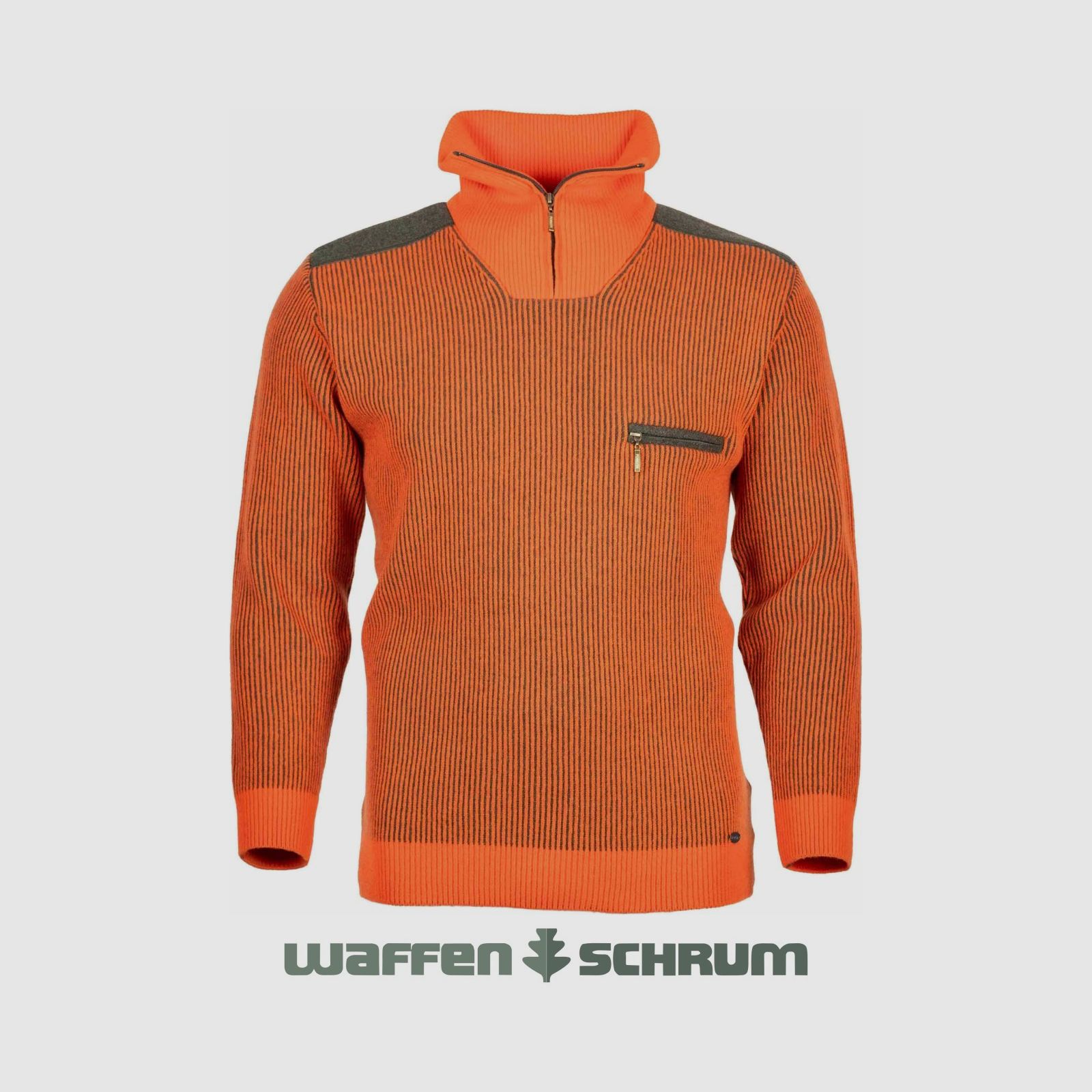 Foresta Troyer Marcus mit Besatz Oliv orange