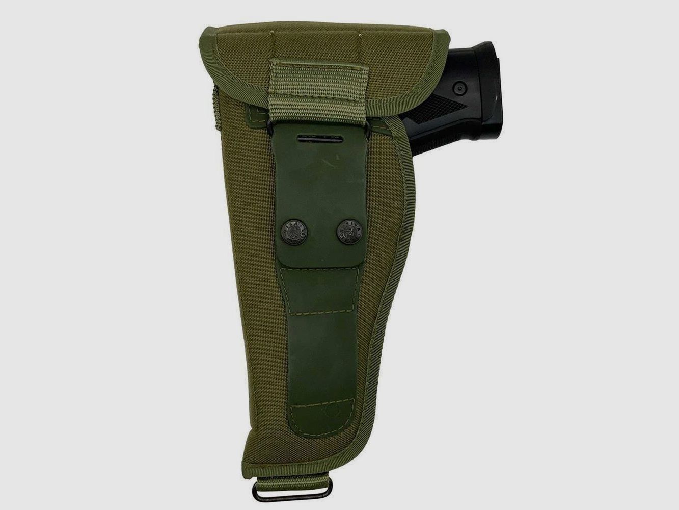 Jagd Klappenholster aus Cordura Sig Sauer P220/P226 X-SIX / P210 6", CZ SP 01 6", Desert Eagle-OD Green-Rechtshänder
