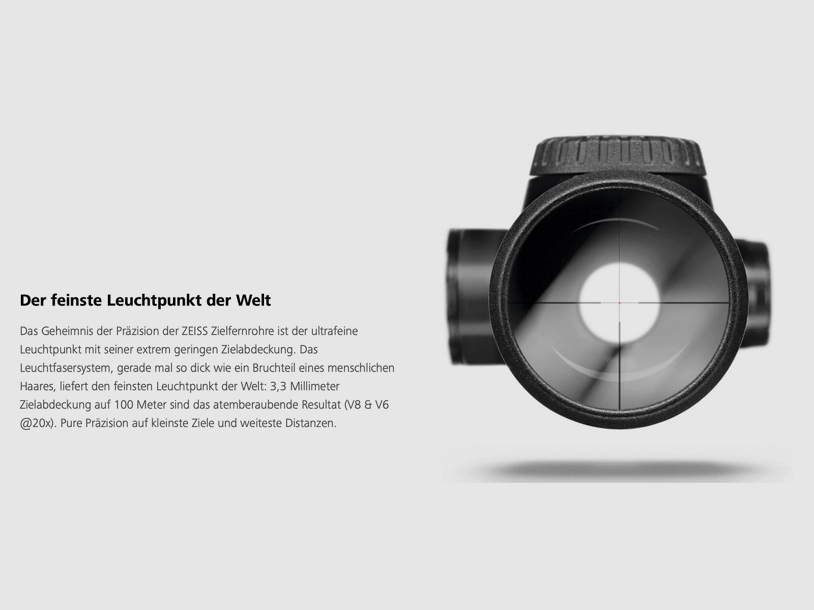 ZEISS Conquest V6 2-12x50 M ill. Reticle 60 with Zeiss rail riflescope LP
