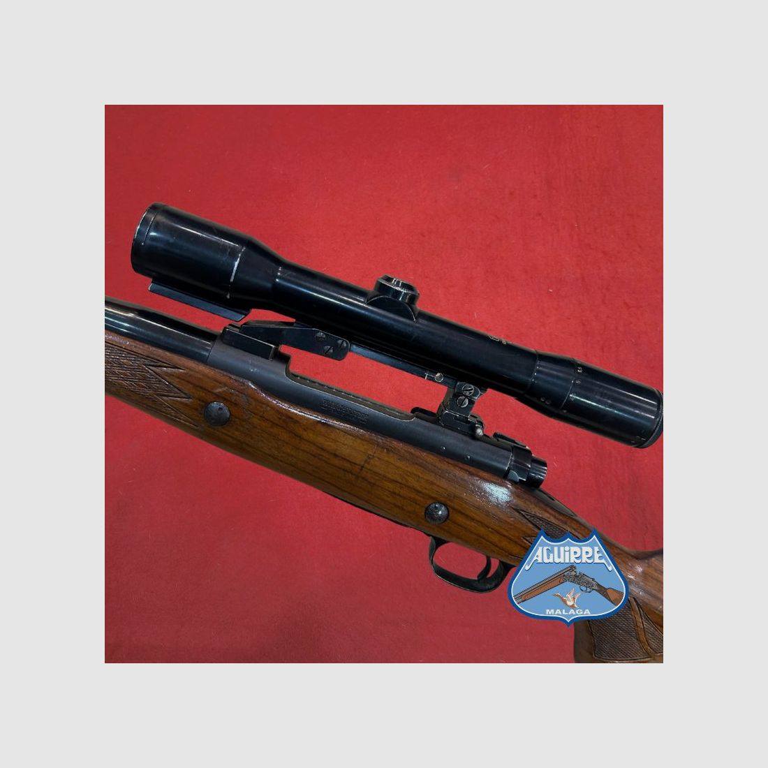 Winchester Mod 70 .375 H&H Gewehr + Apel Montage + Zielfernrohr, Bild 4 von 11