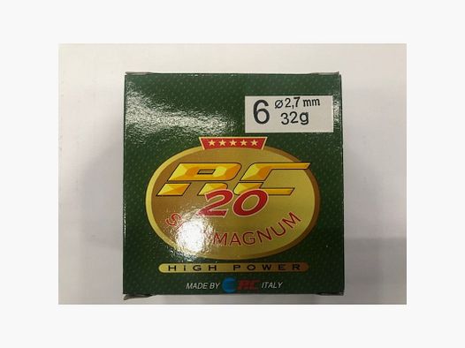 RC20 CARTRIDGES HIGH POWER PB 6