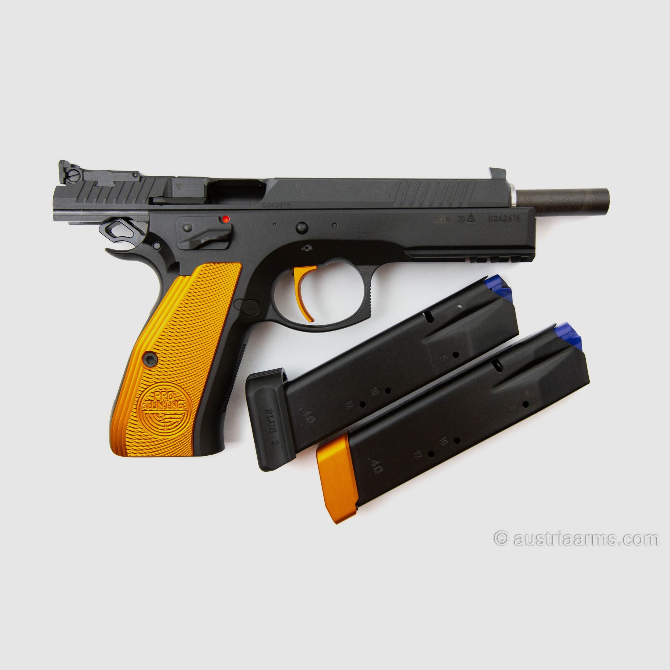 CZ Taipan Pro Tuning Orange, Neuwaffe, 9 x 19 mm, Bild 2 von 5