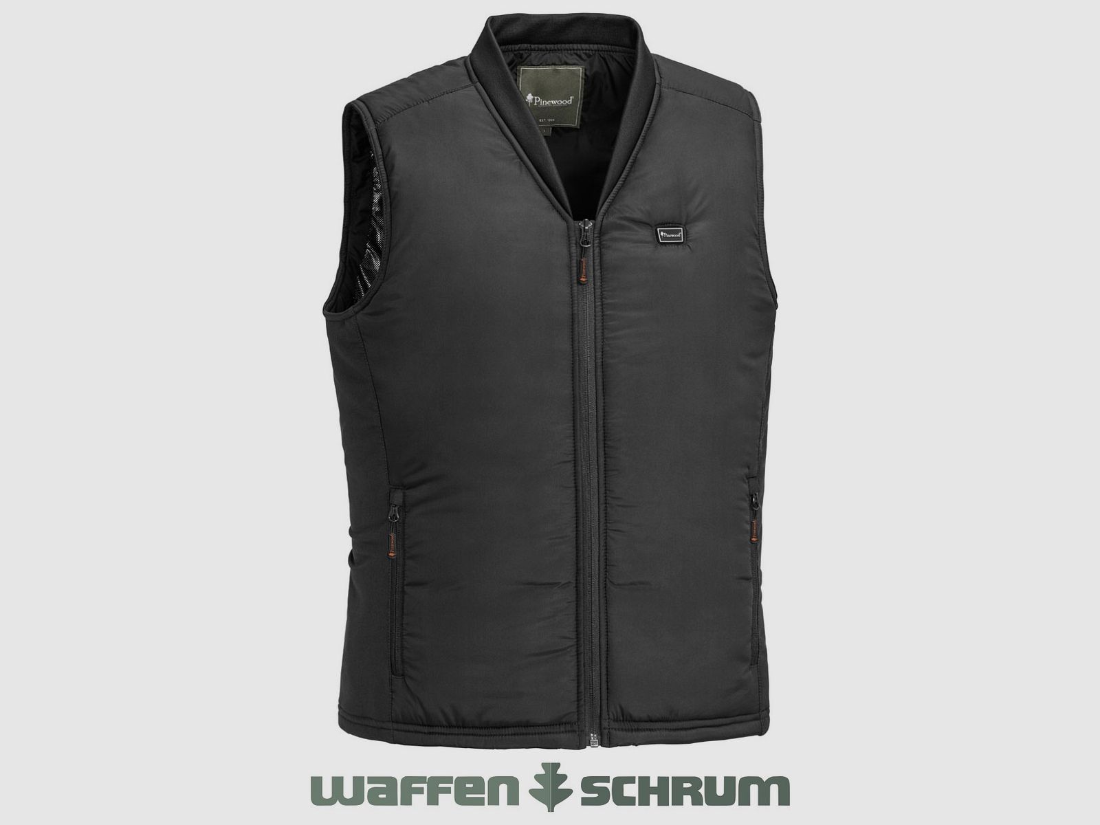 Pinewood Heizweste Ultra Body Black/Grey