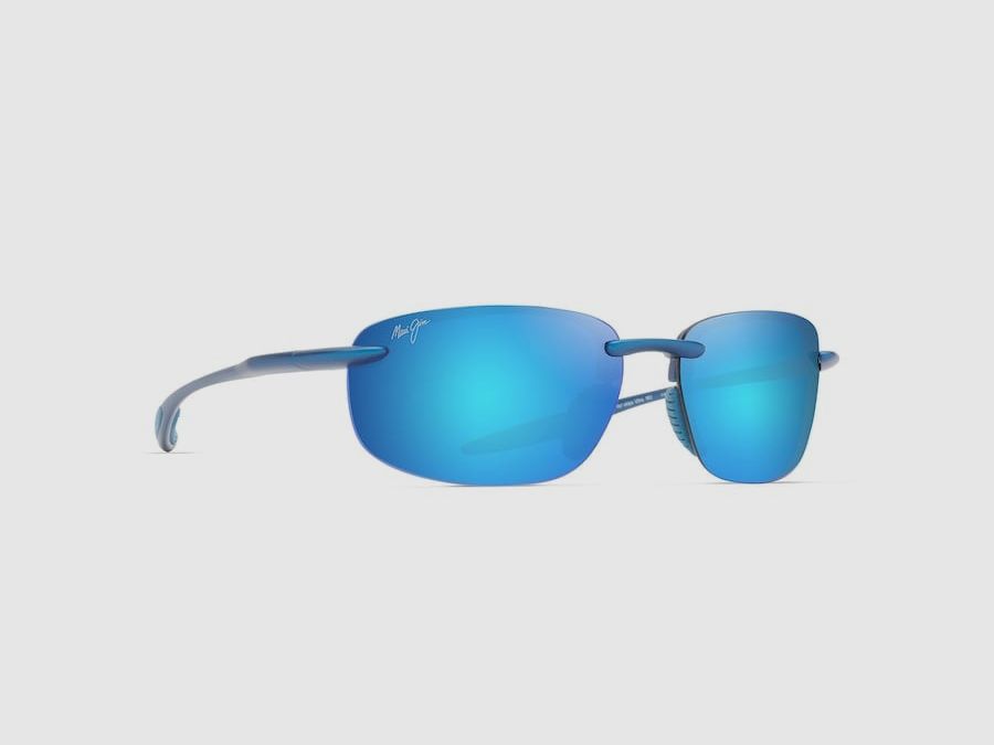 Maui Jim Ho'okipa Ultra Metal Matte Blue/Blue Hawaii Sonnenbrille